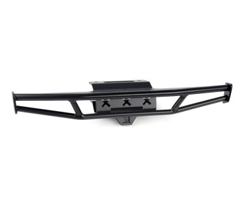RC4WD Rough Stuff Metal Rear Tube Bumper for Axial SCX10 III Early Ford Bronco (Black)