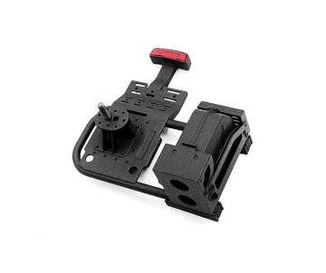 RC4WD Spare Tire Holder With Brake Light And Fuel Tank For Traxxas TRX-4 2021 Ford Bronco
