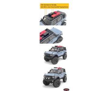 RC4WD Roof LED Light Bar for Axial SCX24 2021 Ford Bronco