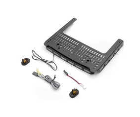 RC4WD Roof Rack with Light Bar and Warning Light for TRX-6 Ultimate RC Hauler