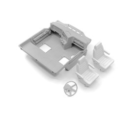 RC4WD Detailed Interior for TRX-6 Ultimate RC Hauler