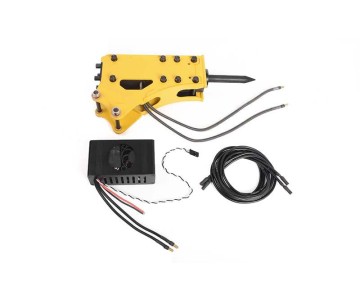 RC4WD Breaker / Hammer Accessory for 1/14 Scale RTR Earth Digger 360L Hydraulic Excavator (Yellow)