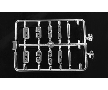 RC4WD Chevrolet Blazer Chrome Handles and LED Holder Parts Tree