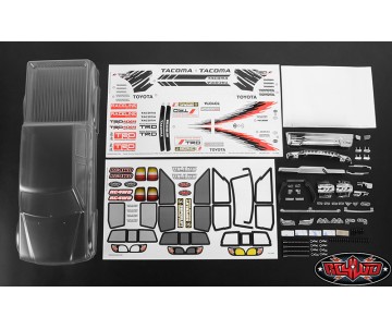 RC4WD 2001 Toyota Tacoma 4 Door Body for TF2 LWB 313MM/12.3