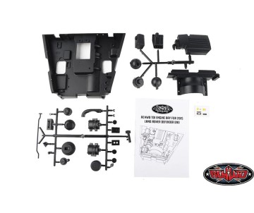 RC4WD TDI Engine Bay for 2015 Land Rover Defender D90