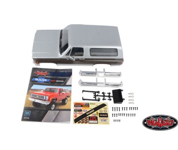 RC4WD Chevrolet Blazer Hard Body Complete Set (Silver/Warm Grey)