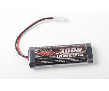 RC4WD 3000mAh 7.2V NIMH Battery Tamiya Plug 132x46.7x23.1mm