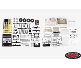 RC4WD Trail Finder 2 Truck Kit w/1982 Toyota Pickup Hard Body Complete Set