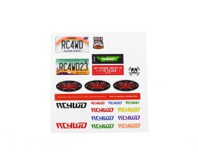 RC4WD Small Decal Sheet