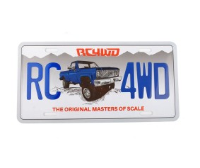 RC4WD 1:1 K10 License Plate RC4WD 1:1 K10 License Plate