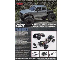 RC4WD C2X Class 2 Competition Truck w/ Mojave II 4 Door Body
