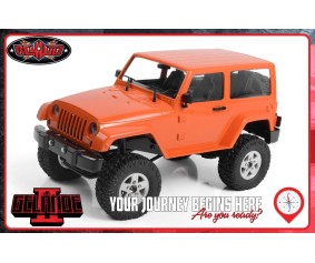 RC4WD 1/18 Gelande II RTR w/ Black Rock Body Set (Orange)