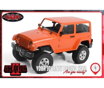 RC4WD 1/18 Gelande II RTR w/ Black Rock Body Set (Orange)