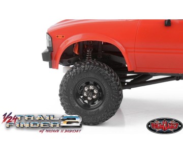 RC4WD 1/24 Trail Finder 2 RTR w/ Mojave II Hard Body Set (Red) 