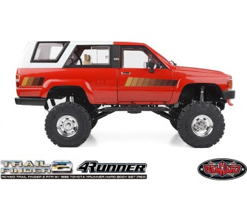 RC4WD Trail Finder 2 RTR with 1985 Toyota 4Runner Hard Body Set - Red