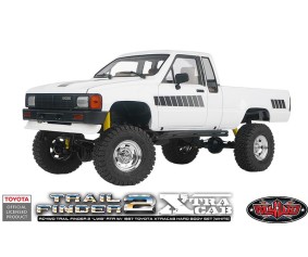 RC4WD Trail Finder 2 RTR LWB w/ 1987 Toyota XtraCab Hard Body Set (White)