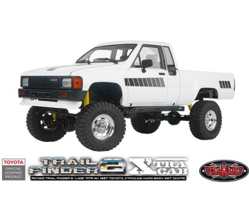 RC4WD Trail Finder 2 RTR LWB w/ 1987 Toyota XtraCab Hard Body Set (White)
