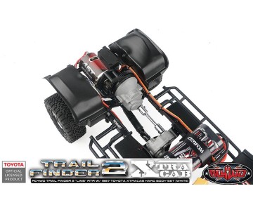 RC4WD Trail Finder 2 RTR LWB w/ 1987 Toyota XtraCab Hard Body Set (White)