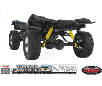 RC4WD Trail Finder 2 RTR LWB w/ 1987 Toyota XtraCab Hard Body Set (White)
