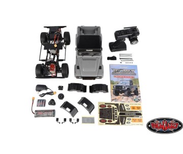 RC4WD Gelande II RTR W/ 2015 Land Rover Defender D90 Body Set (Grey)
