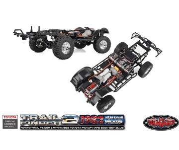 RC4WD Trail Finder 2 RTR w/1982 Toyota Pickup Hard Body Set (Blue)