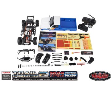 RC4WD Trail Finder 2 RTR w/1982 Toyota Pickup Hard Body Set (Blue)