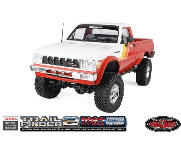 RC4WD Trail Finder 2 RTR w/1982 Toyota Pickup Hard Body Set (Red)
