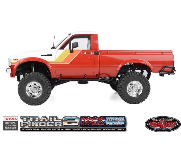 RC4WD Trail Finder 2 RTR w/1982 Toyota Pickup Hard Body Set (Red)