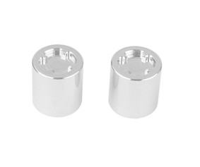 RC4WD 1/8 Scale Rear Hubs (Chrome)