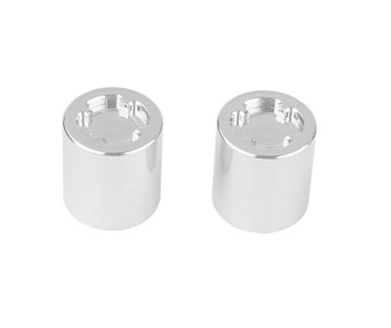 RC4WD 1/8 Scale Rear Hubs (Chrome)