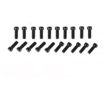 RC4WD Scale Hex Head Bolts (M1.6x4mm) (Black)