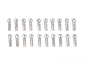 RC4WD Scale Hex Head Bolts (M2x6mm) (Silver)