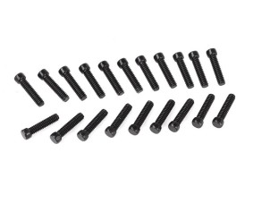 RC4WD Scale Hex Head Bolts (M2x8mm) (Black)