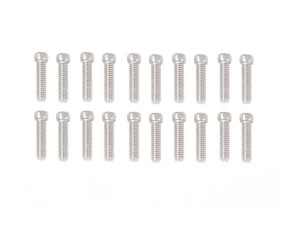 RC4WD Scale Hex Head Bolts (M2x8mm) (Silver)