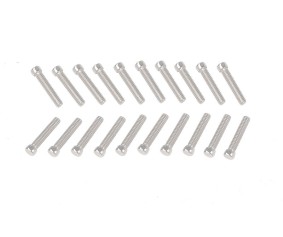 RC4WD Scale Hex Head Bolts (M2x10mm) (Silver)