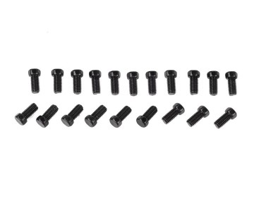 RC4WD Scale Hex Head Bolts (M3x6mm) (Black)