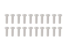 RC4WD Scale Hex Head Bolts (M2.5x8mm) (Silver)