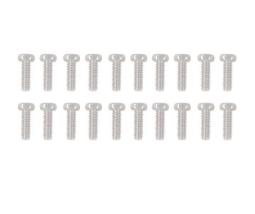 RC4WD Scale Hex Head Bolts (M2.5x8mm) (Silver)