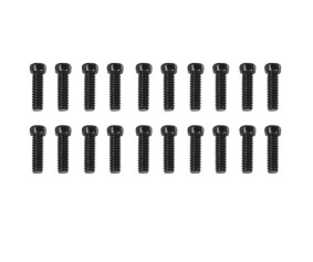RC4WD Scale Hex Head Bolts (M3x10mm) (Black)