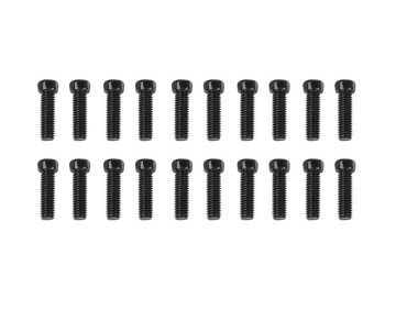 RC4WD Scale Hex Head Bolts (M3x10mm) (Black)
