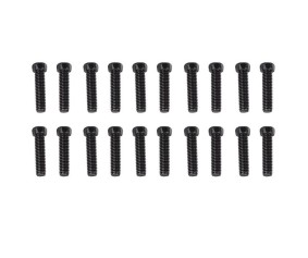 RC4WD Scale Hex Head Bolts (M3x12mm) (Black)