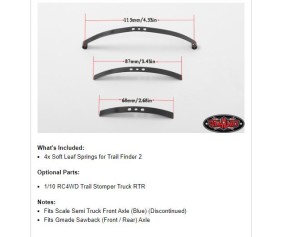 RC4WD Soft Steel Leaf Spring for Trail Finder 2 (4)