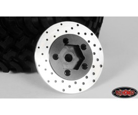 RC4WD 1.9 5 Lug Steel Wheel Hex Hub with Brake Rotor 