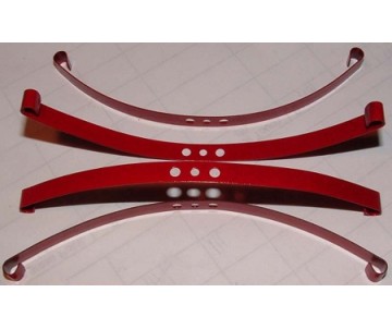 RC4WD Red Super Soft Flex Leaf Springs (4)