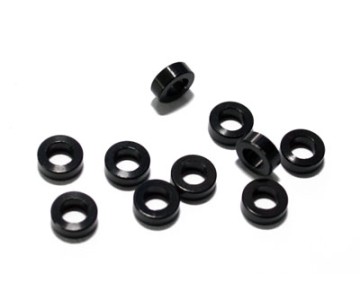RC4WD 2mm Black Spacer with M3 Hole (10)