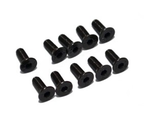 RC4WD Steel Flat Head Socket Cap Screw M3 x 8mm (10)