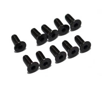 RC4WD Steel Flat Head Socket Cap Screw M3 x 8mm (10)