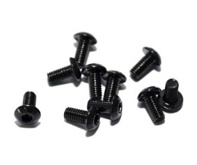 RC4WD Steel Button Head Cap Screws M3 x 6mm (10) RC4WD Steel Button Head Cap Screws M3 x 6mm (10)