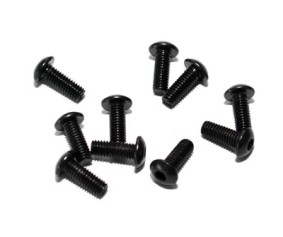 RC4WD Steel Button Head Cap Screws M3 x 8mm (10) RC4WD Steel Button Head Cap Screws M3 x 8mm (10)