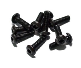 RC4WD Steel Button Head Cap Screws M3 x 10mm (10) RC4WD Steel Button Head Cap Screws M3 x 10mm (10)